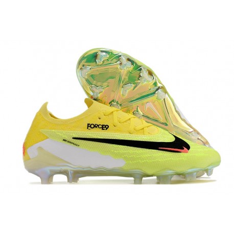 Nike Gripknit Phantom GX Elite FG Yellow Green Black