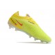 Nike Gripknit Phantom GX Elite FG Yellow Green Black