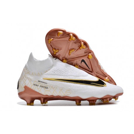 Nike Phantom GX Elite Gripknit DF FG White Gold