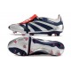 adidas Predator Elite Tongue FG Silver Black Red