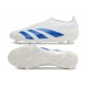 adidas Predator Elite Laceless FG White Blue