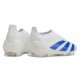 adidas Predator Elite Laceless FG White Blue