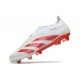 adidas Predator Elite Laceless FG White Crimson