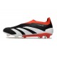 adidas Predator Elite Laceless FG Solar Energy - Core Black White Red