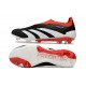 adidas Predator Elite Laceless FG Solar Energy - Core Black White Red