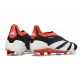 adidas Predator Elite Laceless FG Solar Energy - Core Black White Red