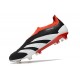 adidas Predator Elite Laceless FG Solar Energy - Core Black White Red