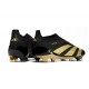 adidas Predator Elite Laceless FG Black Gold