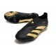 adidas Predator Elite Laceless FG Black Gold