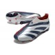 adidas Predator Elite Laceless FG Silver Navy Blue Red