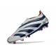 adidas Predator Elite Laceless FG Silver Navy Blue Red