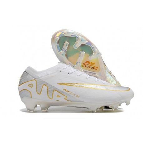 Nike Mercurial Vapor14 Elite FG White Gold Silver