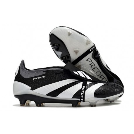 adidas Predator Elite Tongue FG Black White