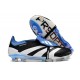 adidas Predator Elite Tongue FG Black White Blue