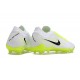 Nike Phantom GX 2 Elite FG White Black Yellow