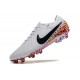 Nike Tiempo Legend 10 Elite FG Cleats White Black Orange