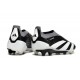 adidas Predator Elite Laceless FG Black White