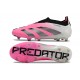 adidas Predator Elite Laceless FG Pink White Black