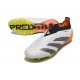 adidas Predator Elite Laceless FG White Black Orange