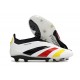 adidas Predator Elite Laceless FG White Black Red Yellow