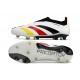 adidas Predator Elite Laceless FG White Black Red Yellow