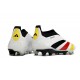 adidas Predator Elite Laceless FG White Black Red Yellow