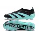 adidas Predator Elite Laceless FG Black Blue