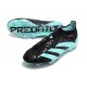 adidas Predator Elite Laceless FG Black Blue