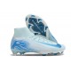 Nike Air Zoom Mercurial Superfly 10 Elite FG White Blue