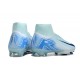 Nike Air Zoom Mercurial Superfly 10 Elite FG White Blue