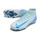 Nike Air Zoom Mercurial Superfly 10 Elite FG White Blue