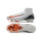 Nike Air Zoom Mercurial Superfly 10 Elite FG White Orange Black