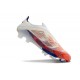 adidas F50+ LL FG Cleats Advancement - White Solar Red Lucid Blue