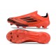 adidas F50+ FG LL Firm Ground Cleats Red Black