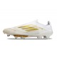 adidas F50+ FG Firm Ground Cleats Ftwr White Gold Met