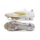 adidas F50+ FG Firm Ground Cleats Ftwr White Gold Met