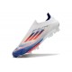 adidas F50+ FG Firm Ground Cleats Ftwr White Solar Red Lucid Blue