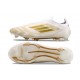 adidas F50 Elite Laceless FG Ftwr White Gold Met