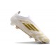 adidas F50 Elite Laceless FG Ftwr White Gold Met