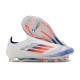 adidas F50 Elite Laceless FG Ftwr White Solar Red Lucid Blue