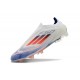 adidas F50 Elite Laceless FG Ftwr White Solar Red Lucid Blue