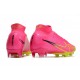 Nike Mercurial Superfly 8 Elite AG Cleat Dream Speed 4 - White Bright Mango