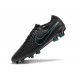 Nike Tiempo Legend 10 Elite FG Cleats Black Deep Jungle