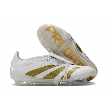 News adidas Predator Elite FT FG Ftwr White Gold Met