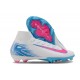 Nike Air Zoom Mercurial Superfly 10 Elite FG White Blue Pink