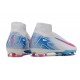 Nike Air Zoom Mercurial Superfly 10 Elite FG White Blue Pink