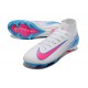 Nike Air Zoom Mercurial Superfly 10 Elite FG White Blue Pink