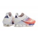 adidas F50 + FG Soccer Boots Advancement - White Solar Red Lucid Blue