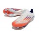 adidas F50 + FG Soccer Boots Advancement - White Solar Red Lucid Blue