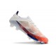 adidas F50 + FG Soccer Boots Advancement - White Solar Red Lucid Blue